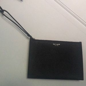 Kate Spade black wristlet
